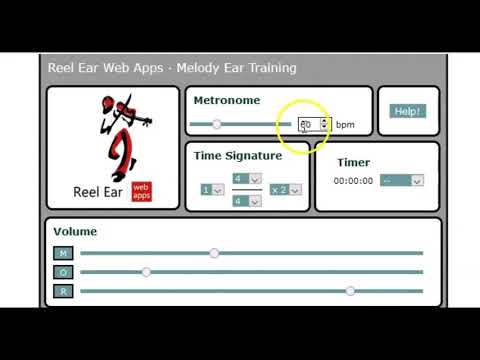 Set up melody app for 5 string banjo