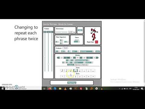 Number of Repetitions online ear training apps
